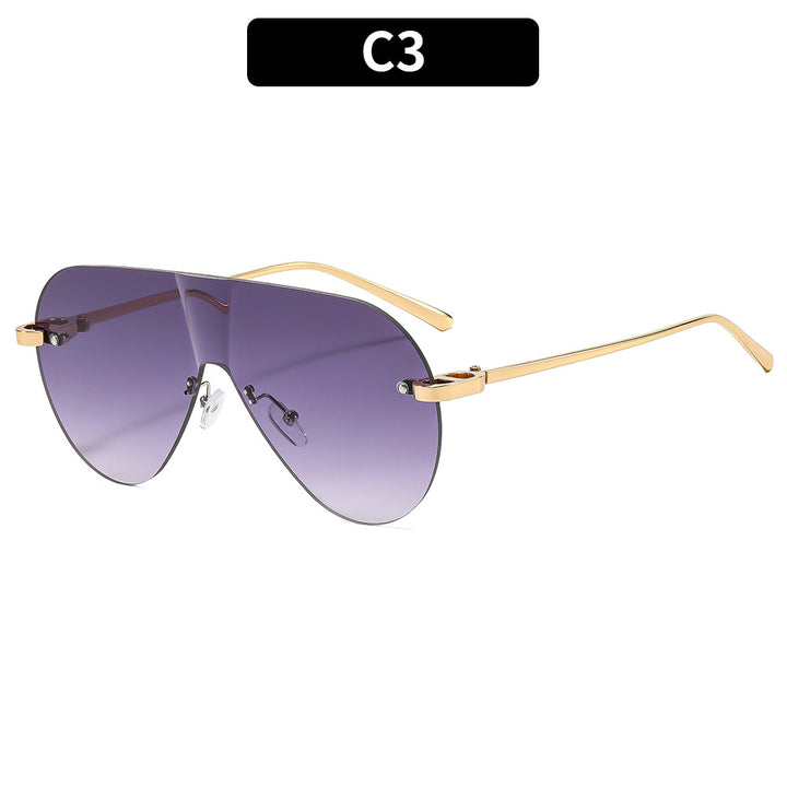 Hochleistungs-Übergroße Aviator-Sonnenbrille