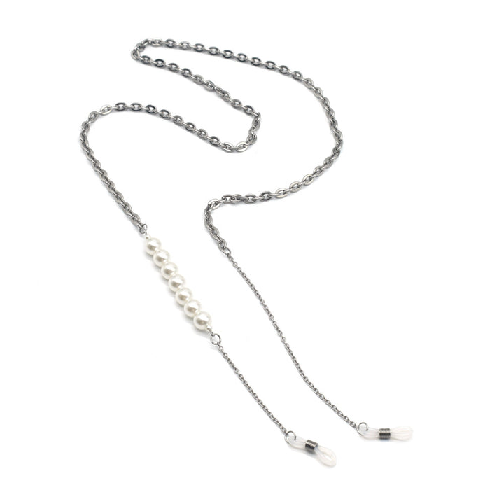 Elegante Perlenbead-Brillenhalterkette Karnz