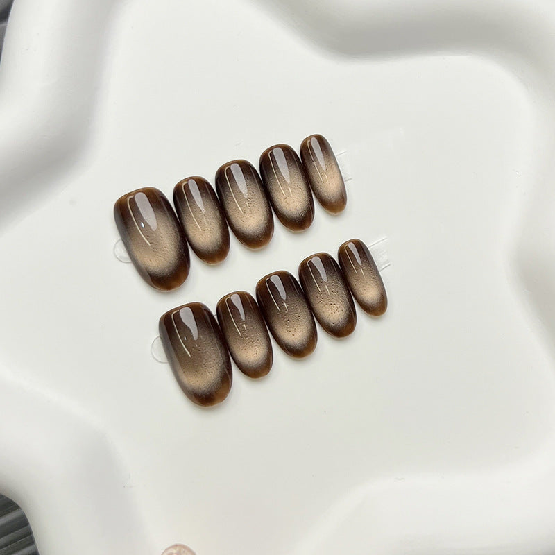 Elegantes Farbverlauf-Nailtip-Set
