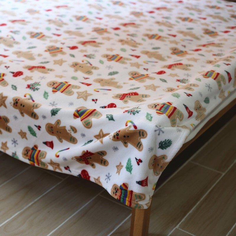 Gemütliche saisonale Plüschdecke