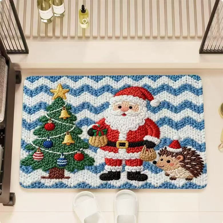 Weihnachtlich dekorative Matte