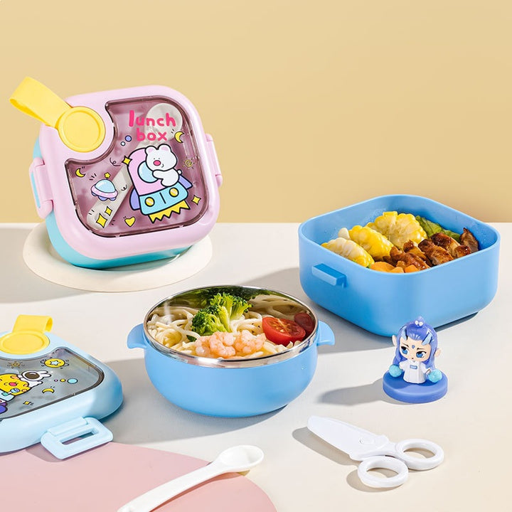 Spaß-Themen Mehrfach-Unterteilungen Lunchbox