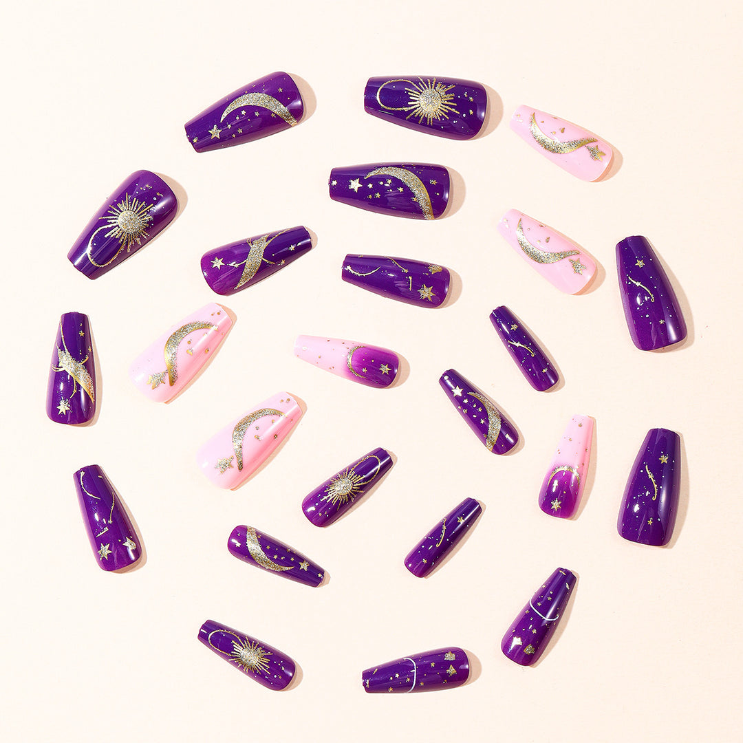 Himmlisch-Themen 3D NagelkunstExtensions Karnz