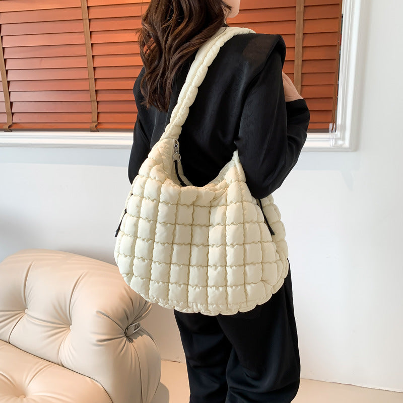 Gepolsterte Lässige Hobo-Tasche