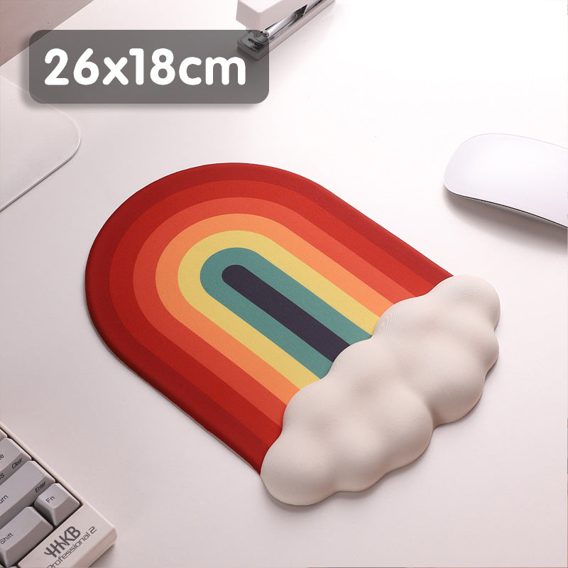 Regenbogen-Themen Gel Mauspad