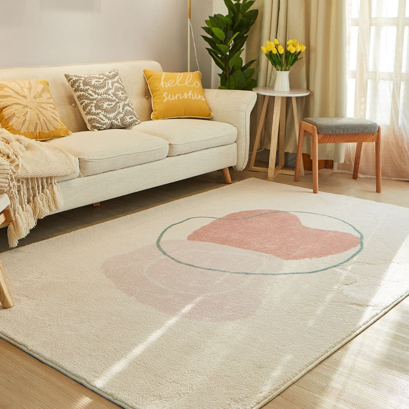 Abstraktes Design Boden Teppich Karnz