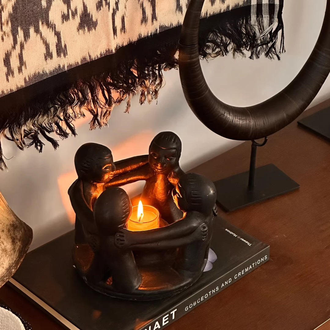 Elegante Holzkugeln für das Gebet