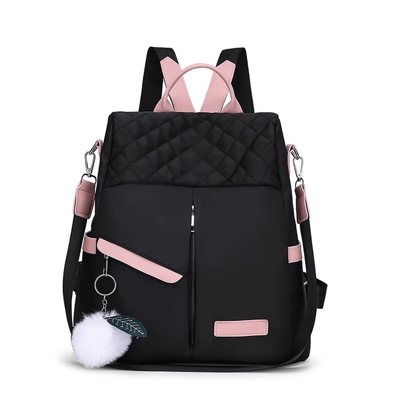 Strukturierter gesteppter Rucksack Karnz