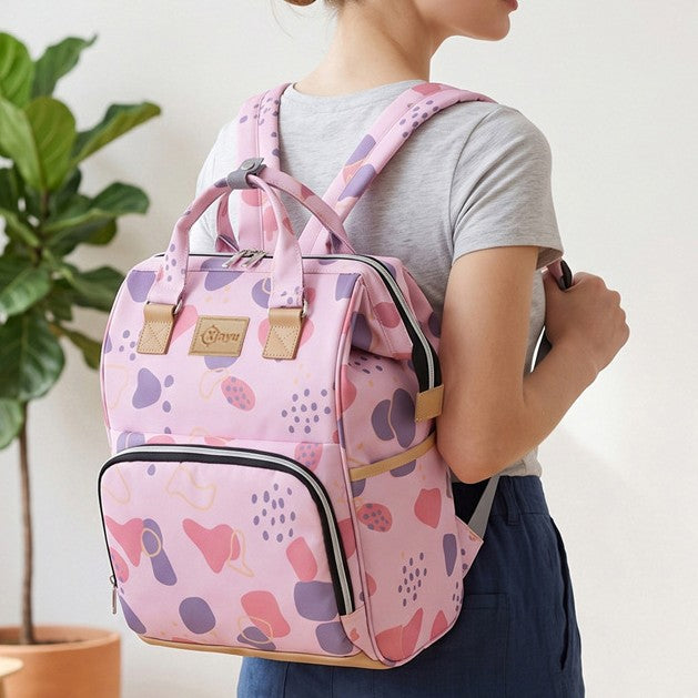 Stylische Mehrfach-Taschen Wickelrucksack Karnz