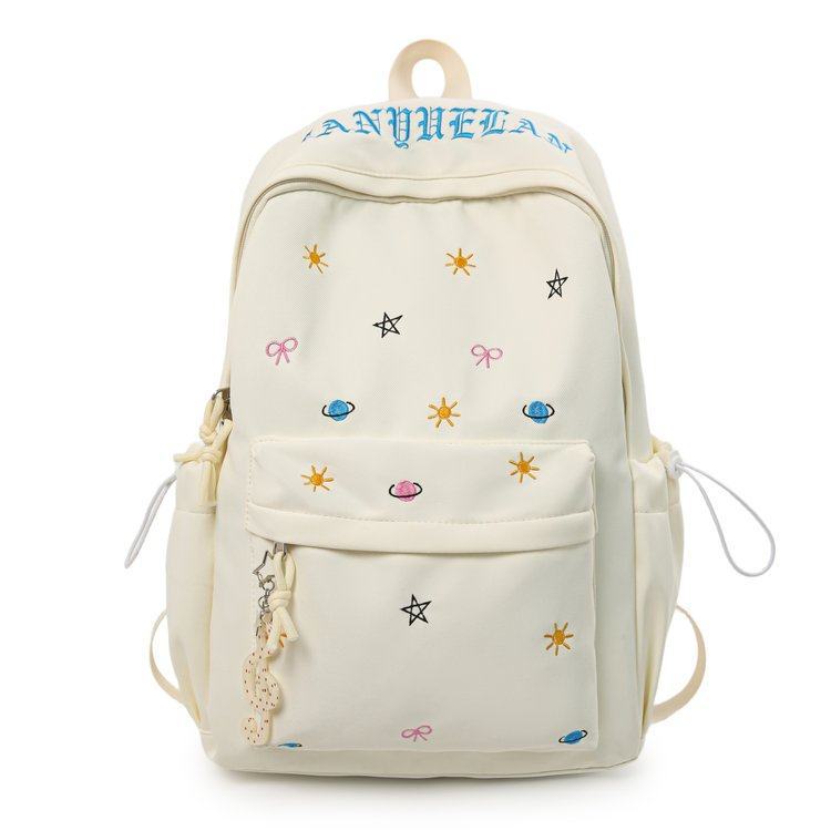 Trendige bestickte Rucksack