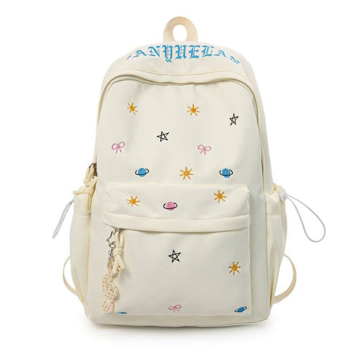 Trendige bestickte Rucksack