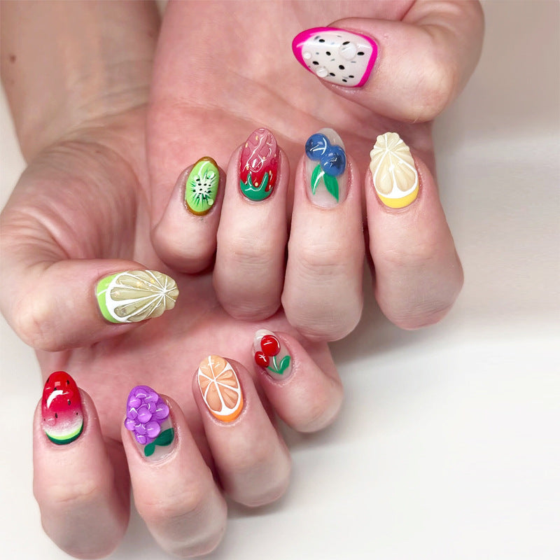 Frucht-Themen Nagelkunst Set Karnz