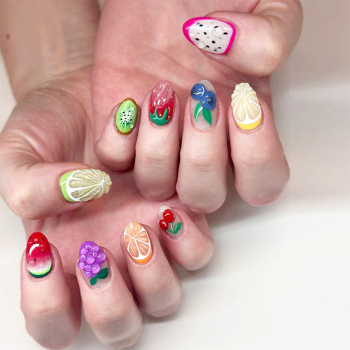 Frucht-Themen Nagelkunst Set Karnz