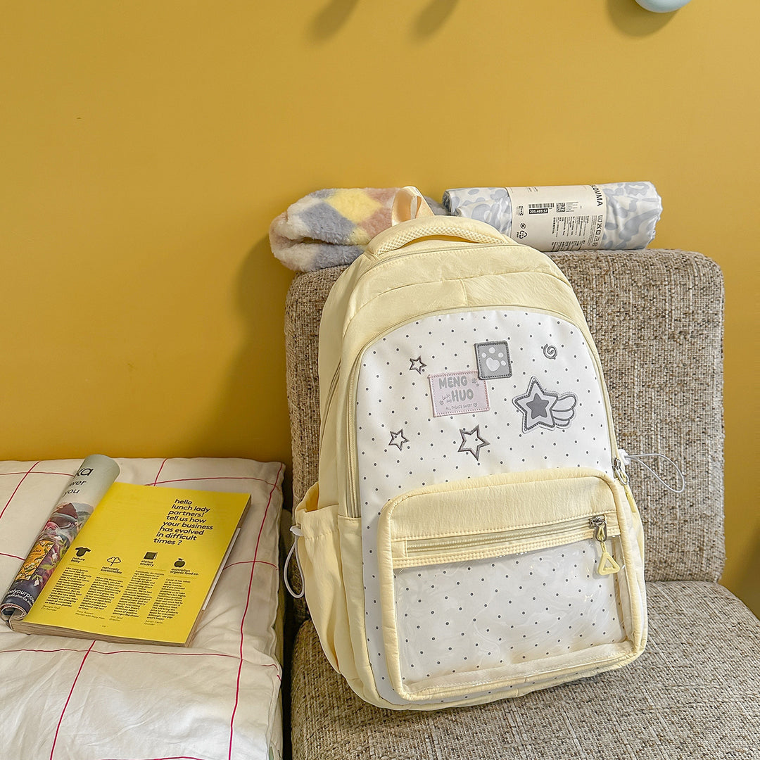 Verspielt Dekorativer Grafischer Rucksack Karnz