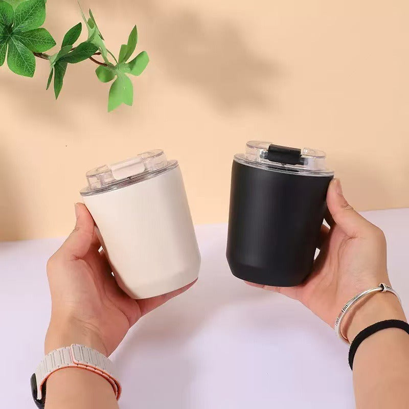 Damen Isolierte Kaffeetasse mit praktischem Drehverschluss Karnz