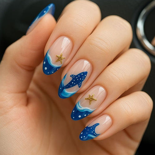 Künstlerisches ozeanisches Nagelkunst-Set Karnz