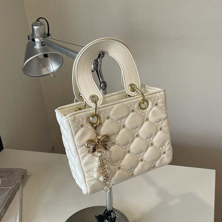 Elegante gesteppt Mini-Handtasche