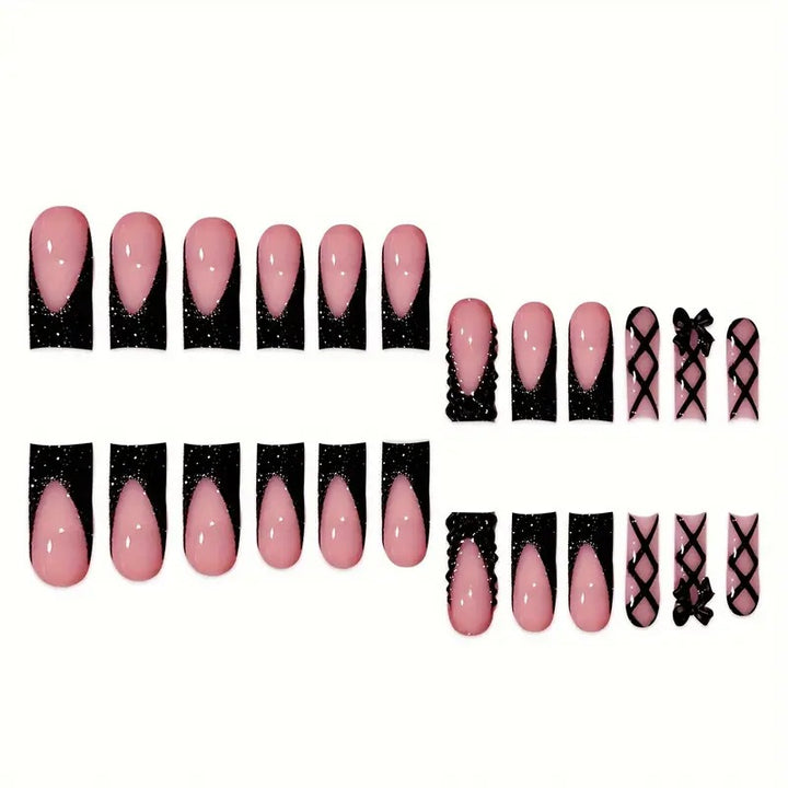 Glamouröse 3D Nagelkunst Verlängerungen Karnz
