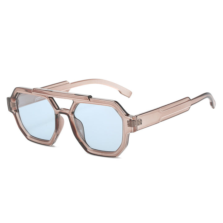 Geometrische Oversized Sonnenbrille Karnz
