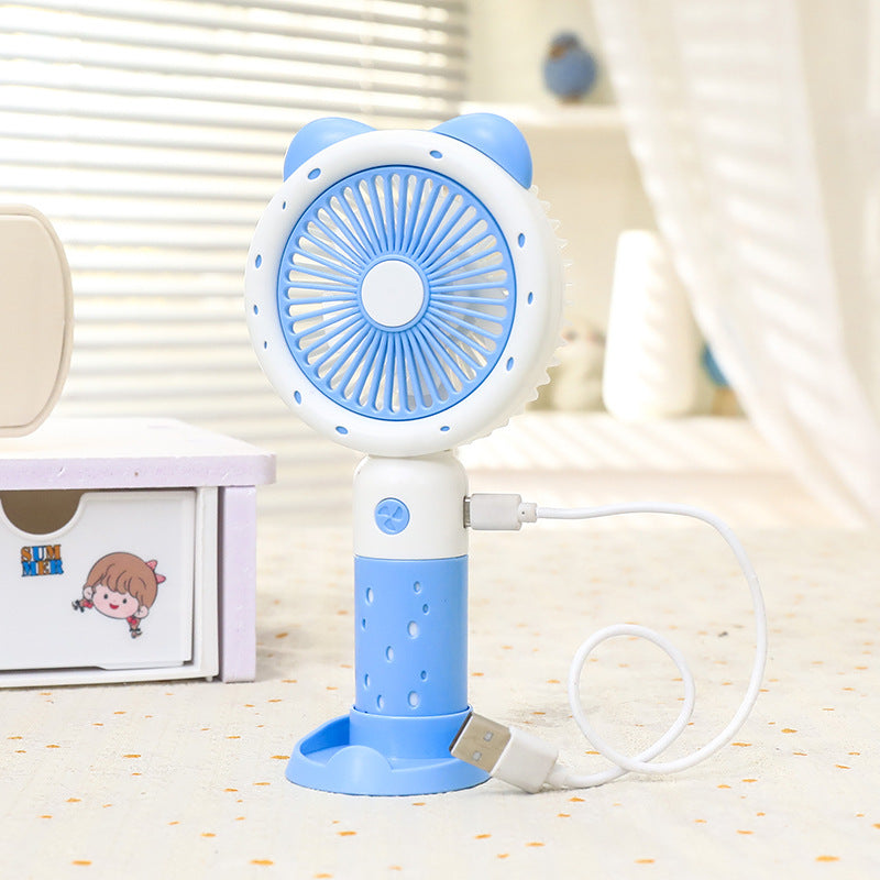 Damen Tragbarer Handventilator mit süßem Tierdesign Karnz