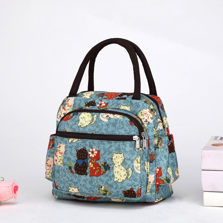 Niedliche Katzenmuster-Handtasche Karnz