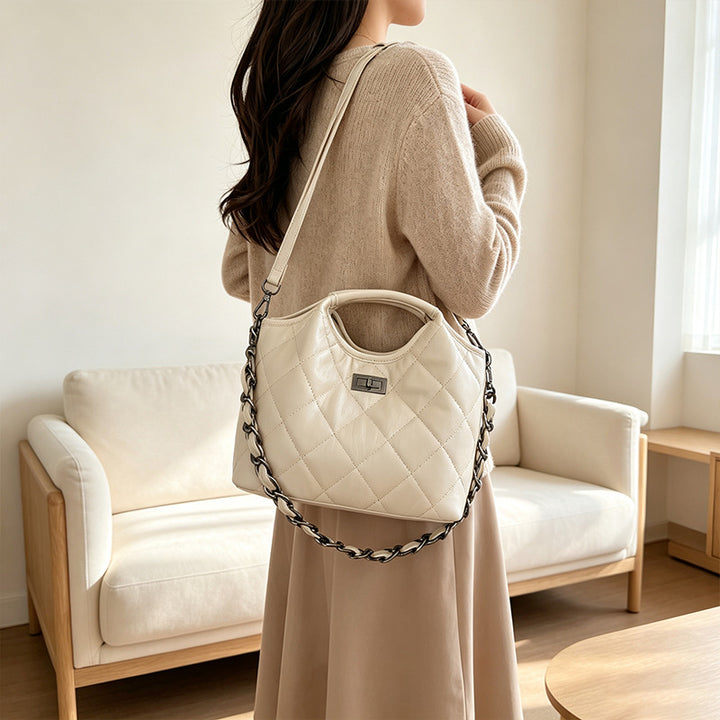 Gequiltete Designer-Handtasche Karnz