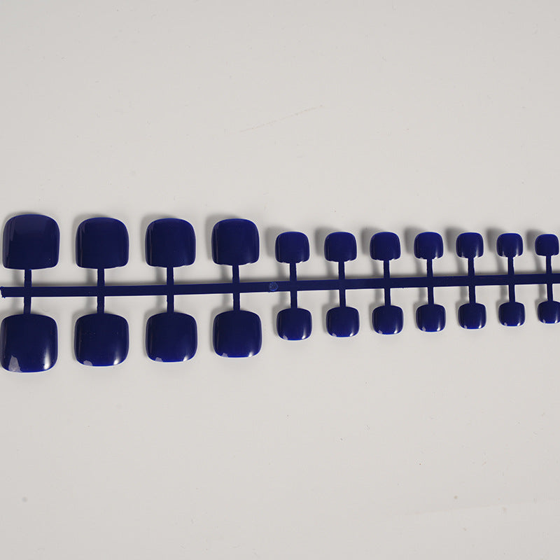 Elegante Glänzende Aufklebenägel