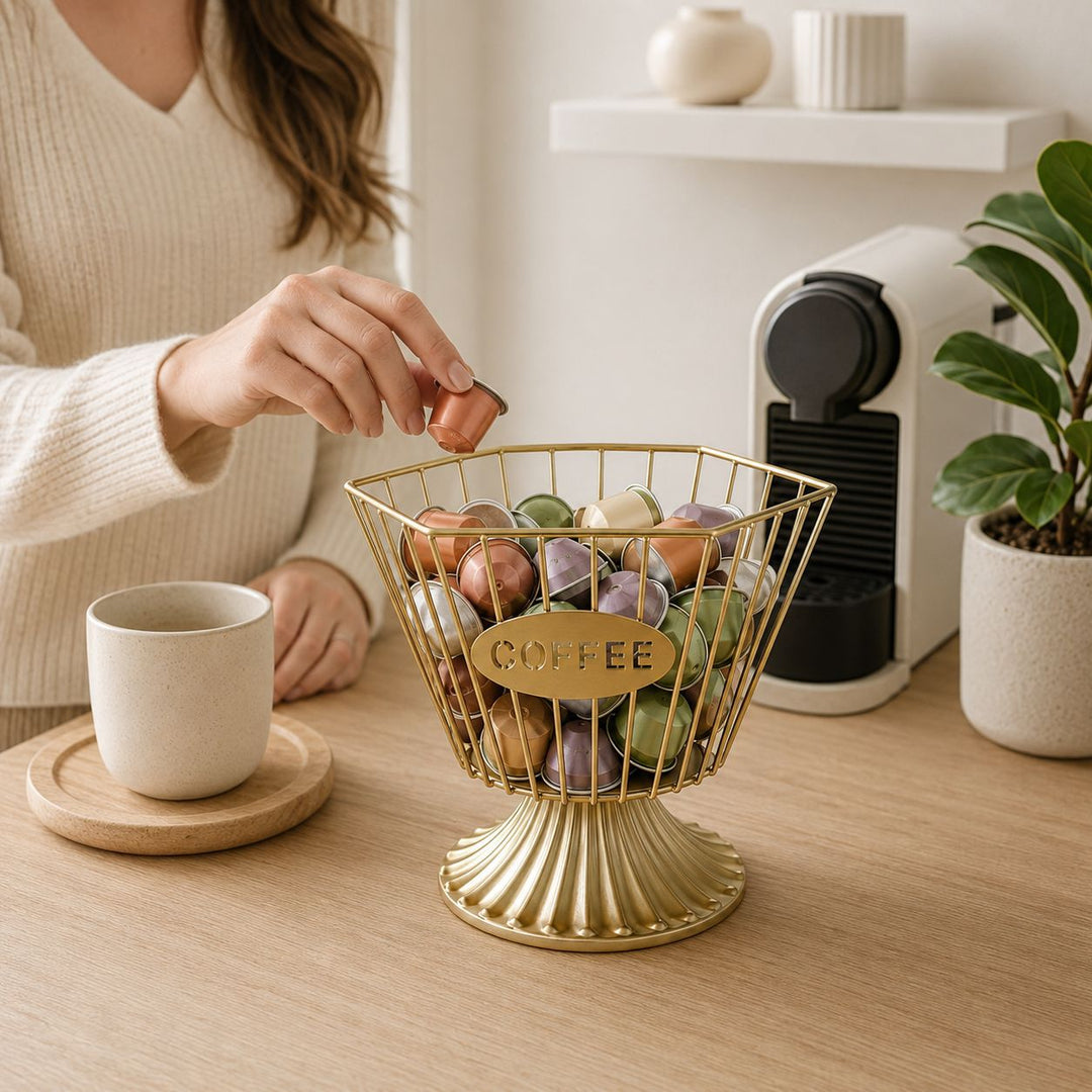Dekorativer Kaffeetassenhalter