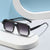 Damen modische Sonnenbrille im modernen achtkantigen Design Karnz