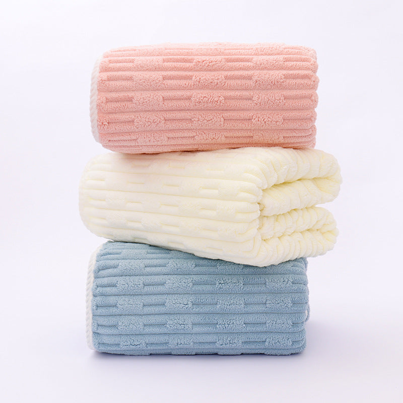 Damen Elegantes Frottee Handtuch mit modernen Mustern Karnz