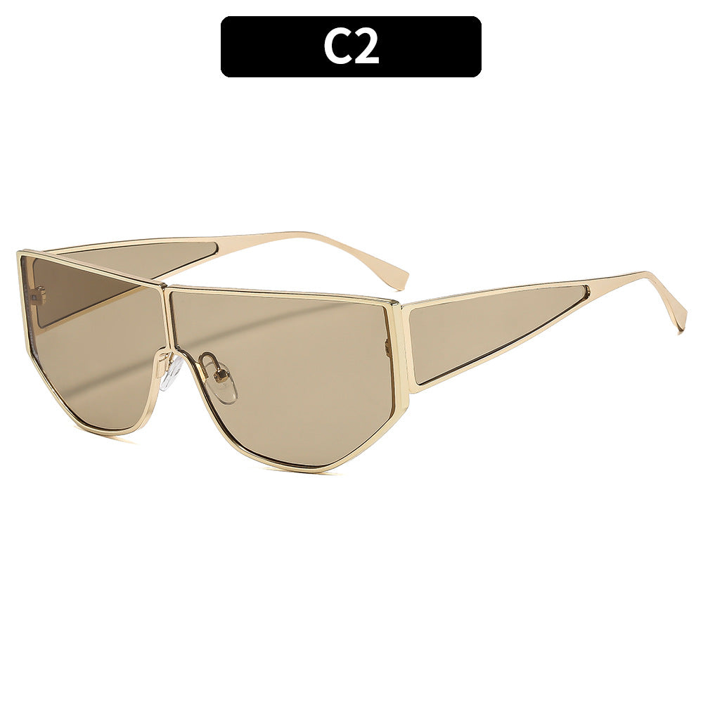 Futuristische geometrische Sonnenbrille