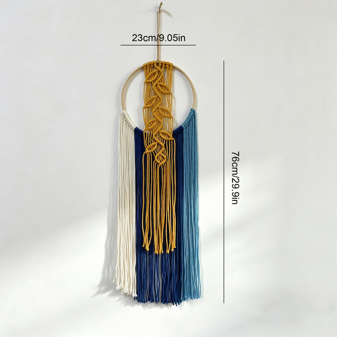 Stylische Makramee Wanddeko Karnz