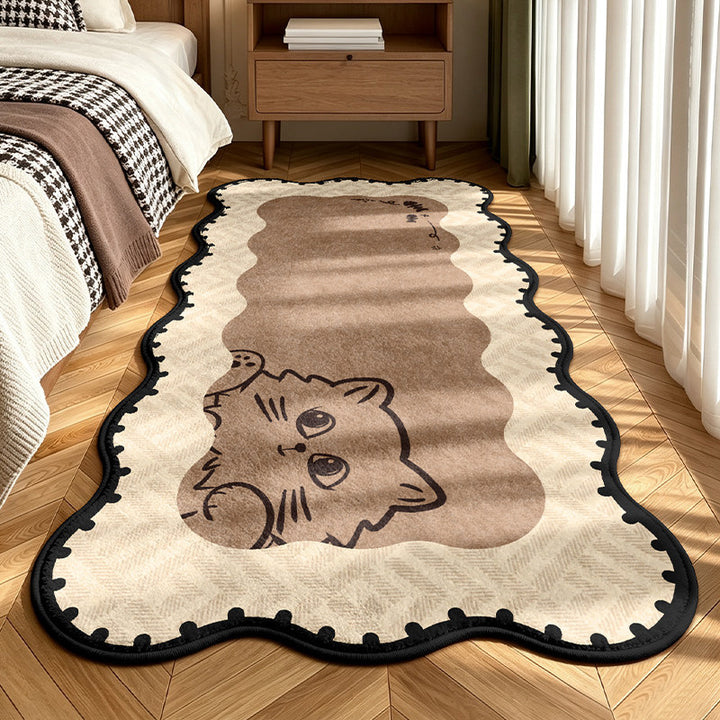 Cartoon Hund Design Teppich