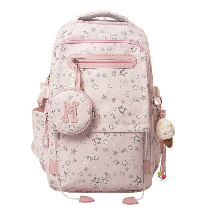 Verspielt Stern-Muster Rucksack