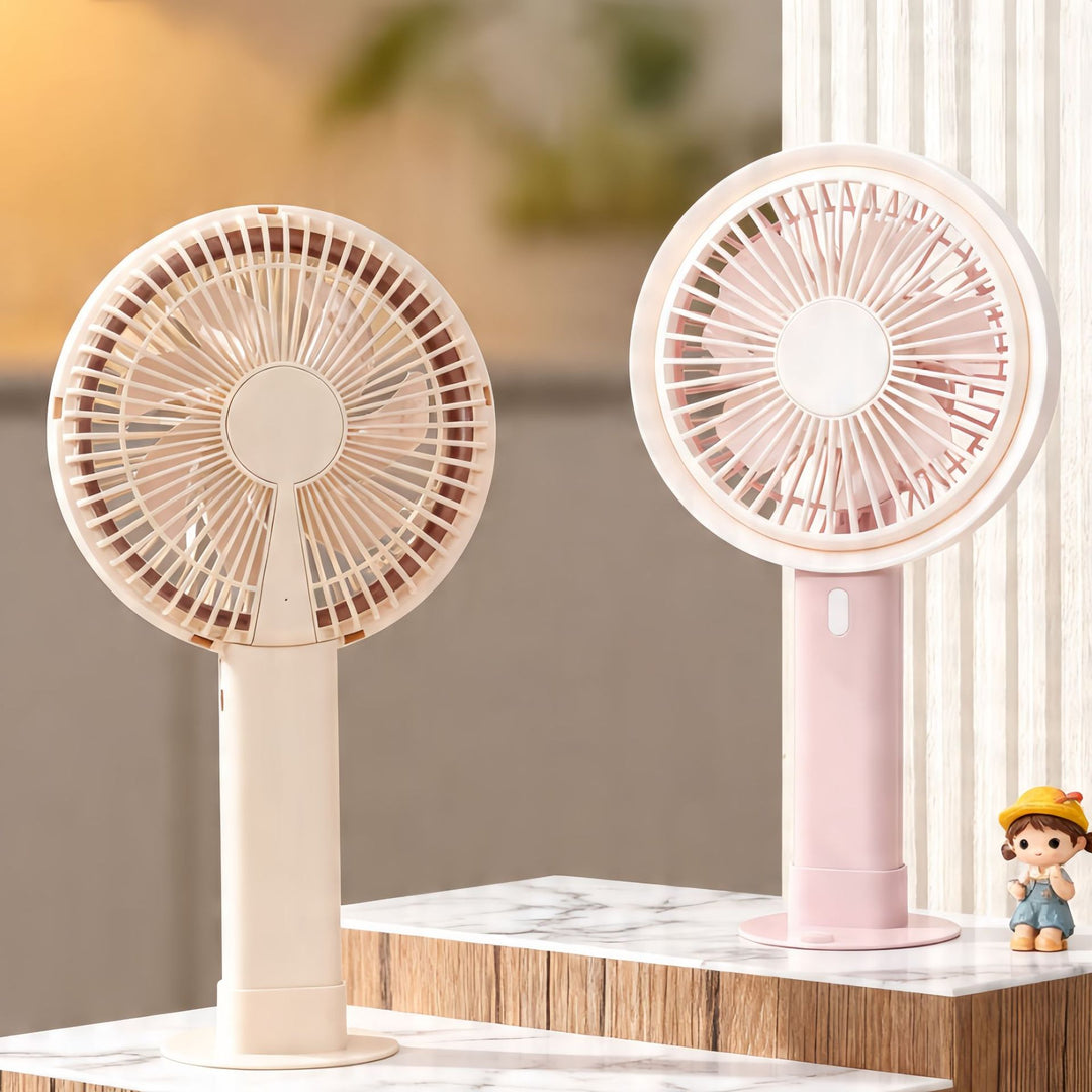 Damen Tragbarer USB Tischventilator mit flexiblem Neigungswinkel Karnz
