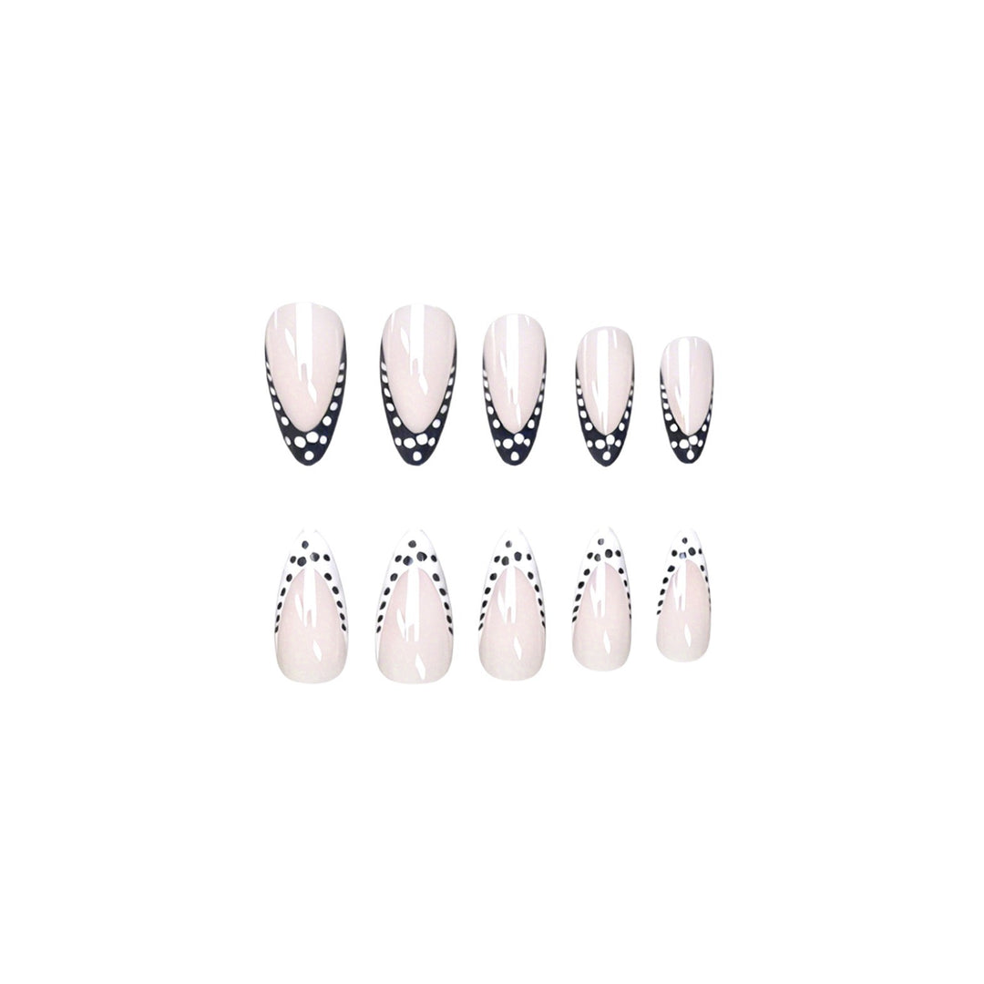 Elegante Künstlerische Stiletto Nagelverstärkungen Karnz