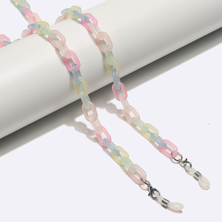 Bunte Acryl-Brillenband Karnz