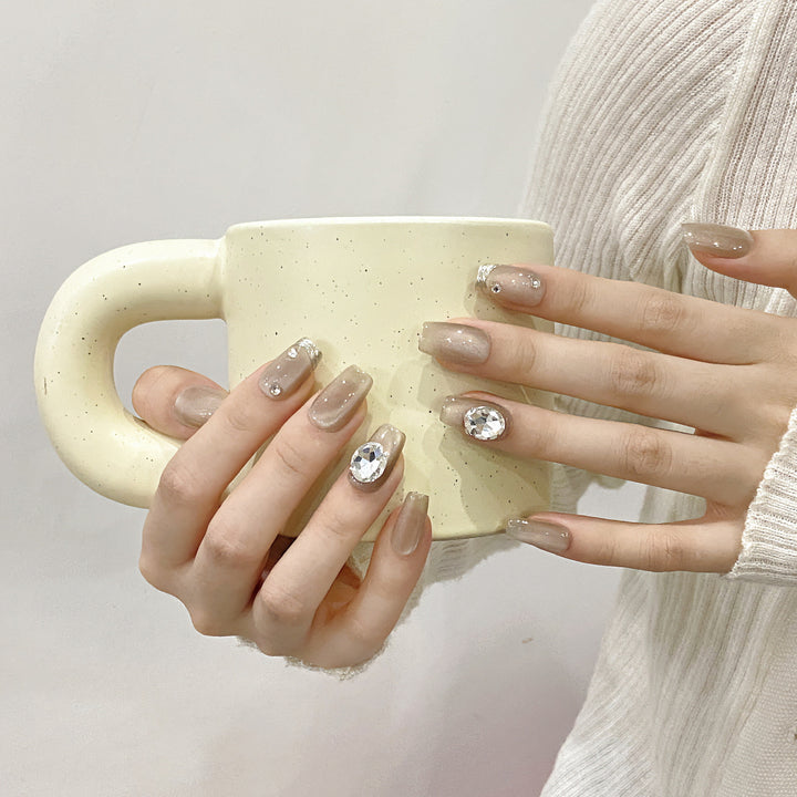 Dekorativen Acrylnagel Set