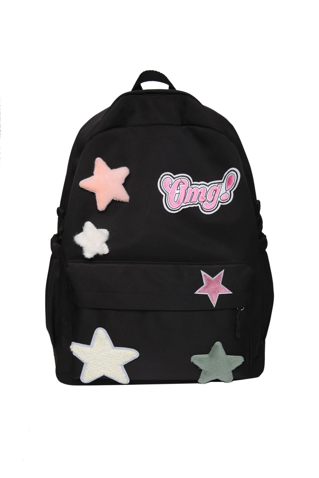 Spaß bestickter Rucksack mit Sternmotiv