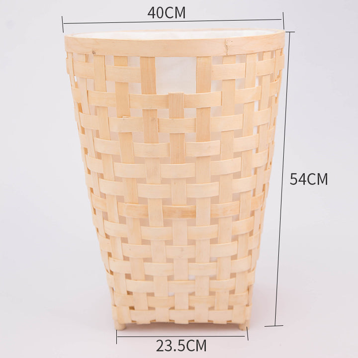 Woven Storage Basket for Books and Home Decor Karnz