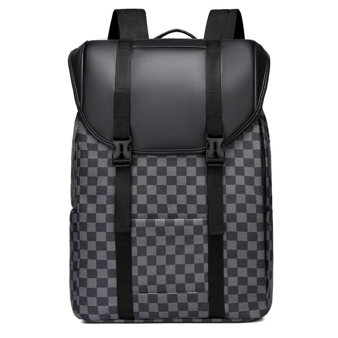 Stilvolle Karomuster-Rucksack Karnz