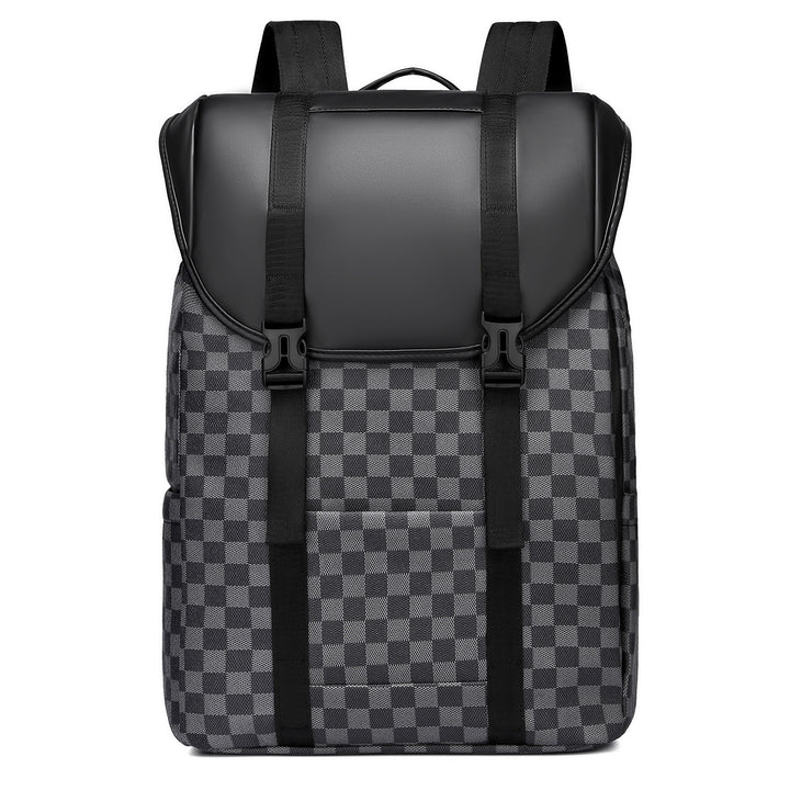 Stilvolle Karomuster-Rucksack Karnz