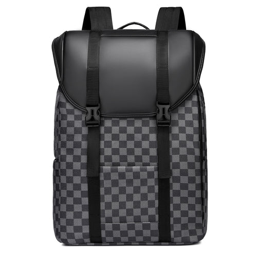 Stilvolle Karomuster-Rucksack Karnz