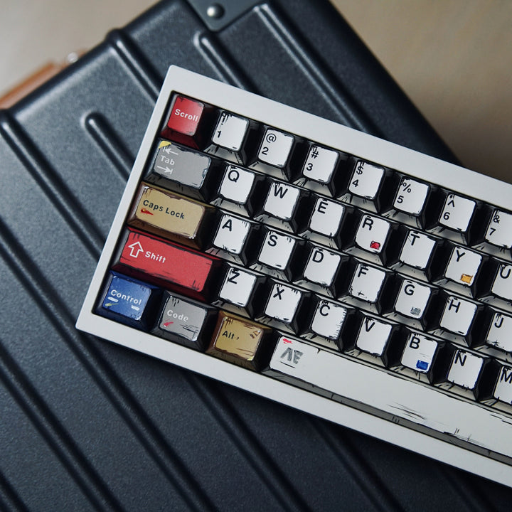 Retro-Themen Benutzerdefinierte Mechanische Tastatur Karnz
