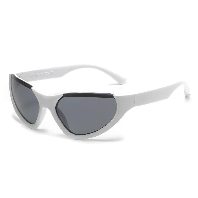 Damen Sportliche Fahrradsonnenbrille mit Windschnittigem Design Karnz