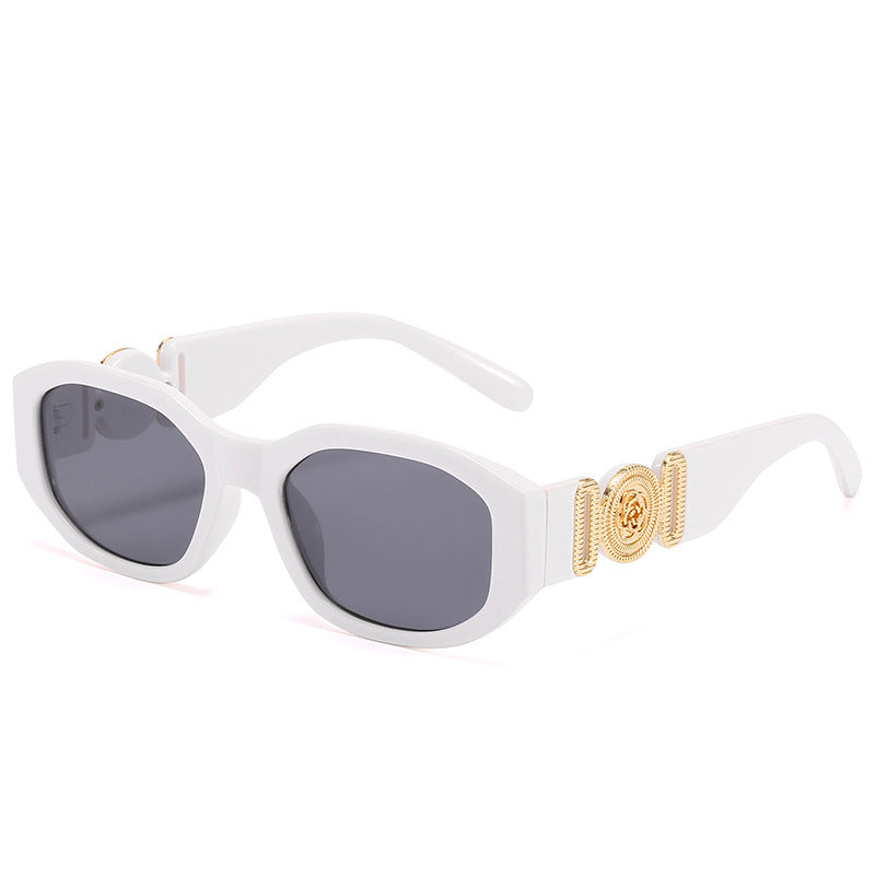 Statement Übergröße Geometrische Sonnenbrille Karnz