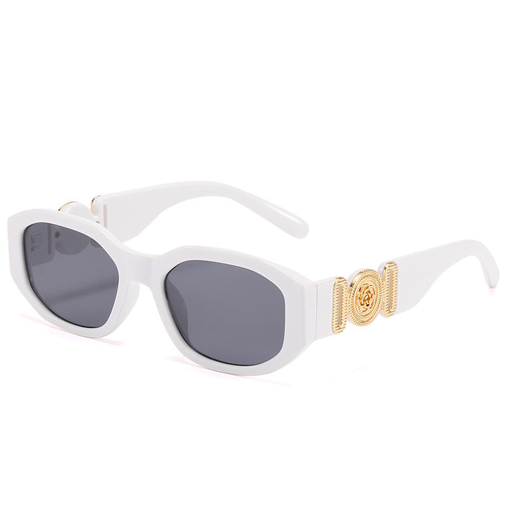 Statement Übergröße Geometrische Sonnenbrille Karnz