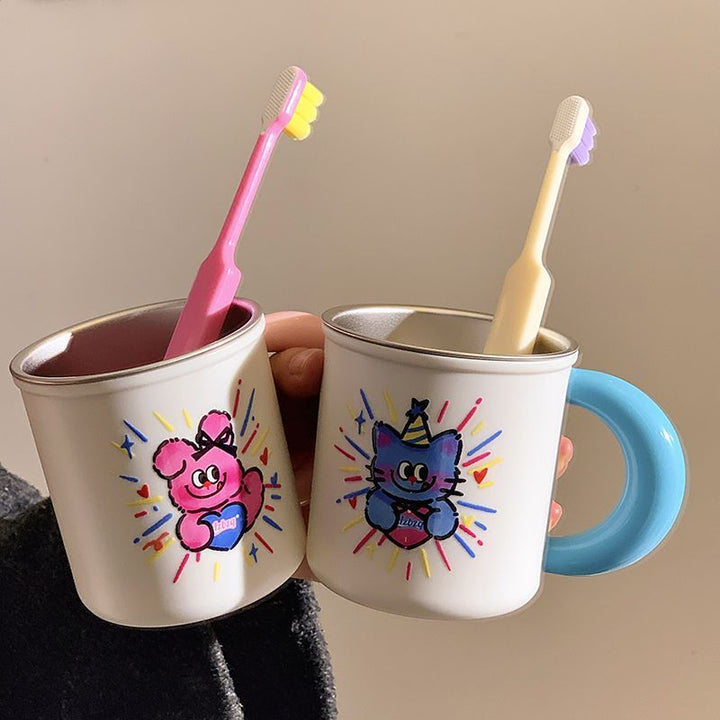 Keramiktasse mit Verspieltem Tierdesign Karnz