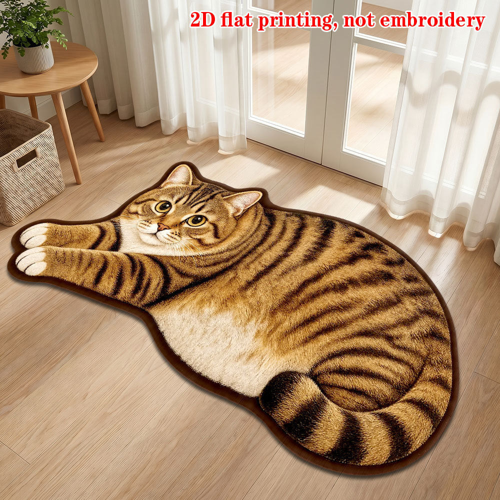 Plüsch Cartoon Katze Teppich