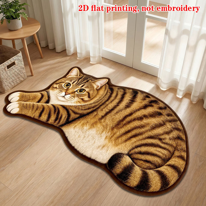 Plüsch Cartoon Katze Teppich